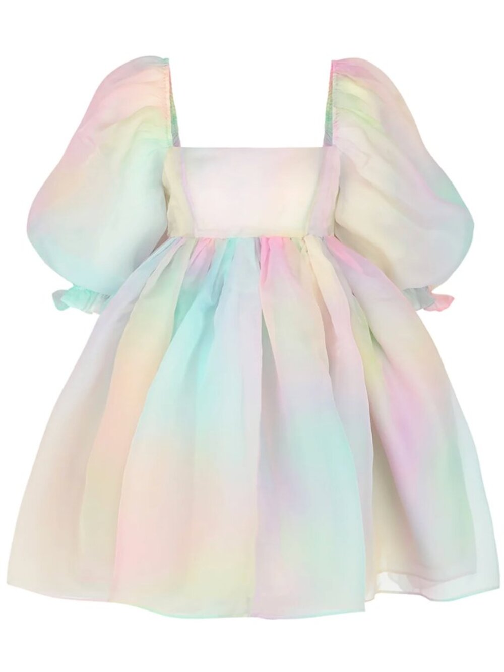 Selkie The Rainbow Puff Dress